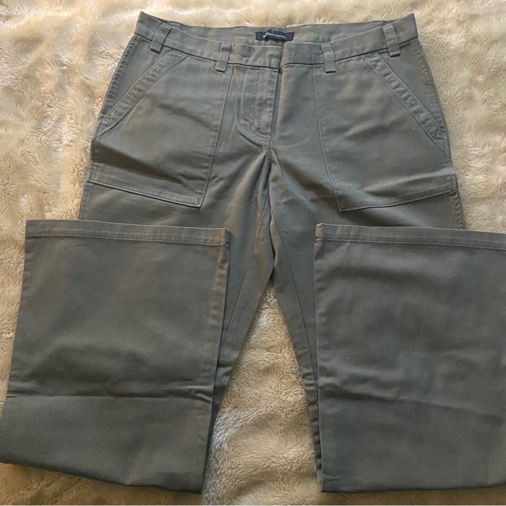 Moda Women's Gray Boot Cut Pants